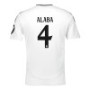 Maillot de Supporter Real Madrid Alaba 4 Domicile 2024-25 Pour Enfant